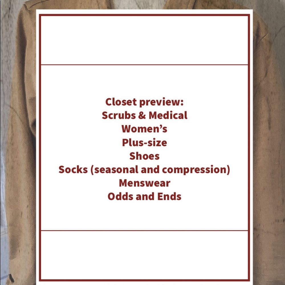 Closet preview